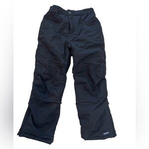 Lands' End Kids Black Snow Pants